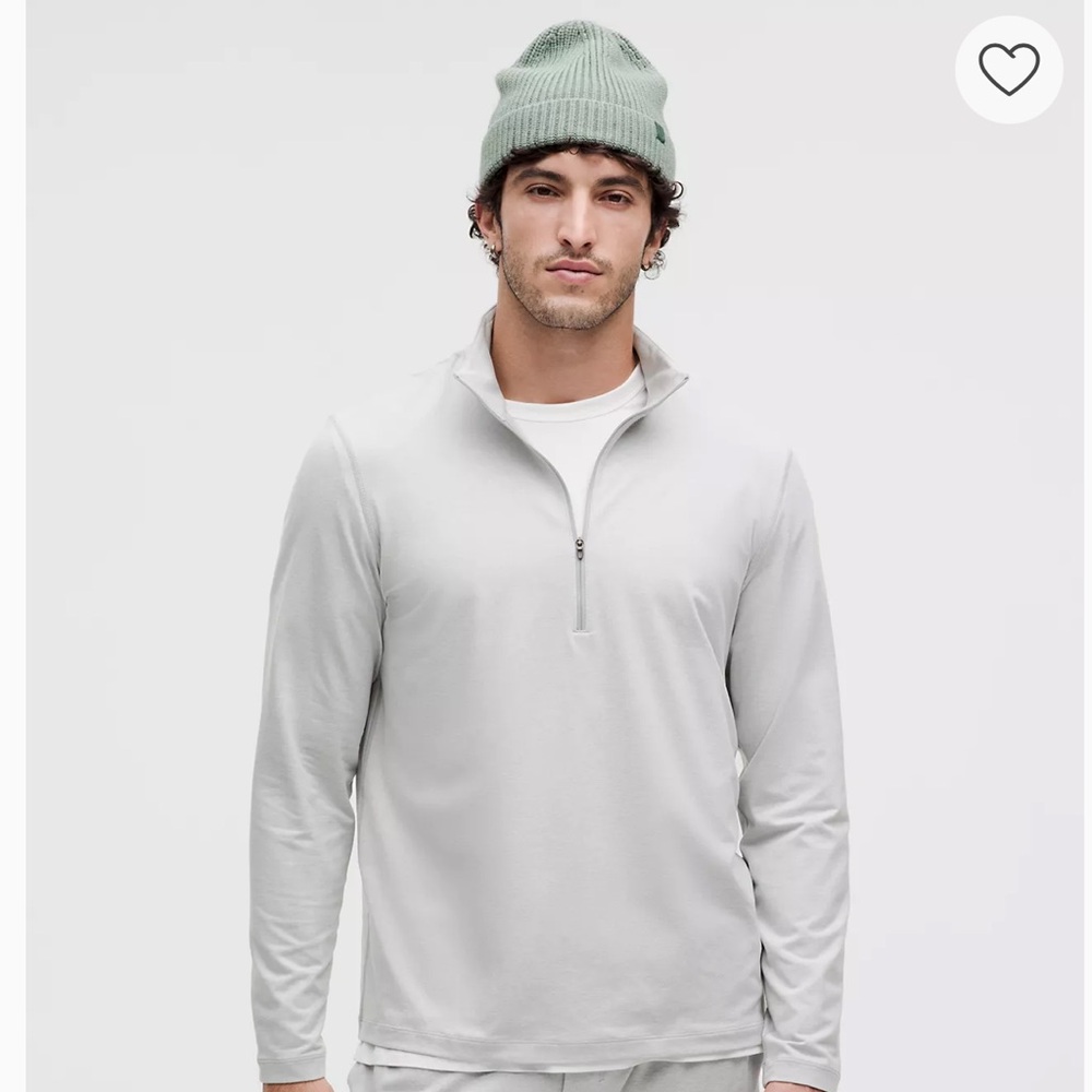 Soft Jersey Half Zip